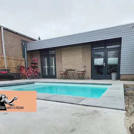 Paradise Amsterdam Bungalow Of 80 M2 With Private Pool Zandvoort Exterior photo